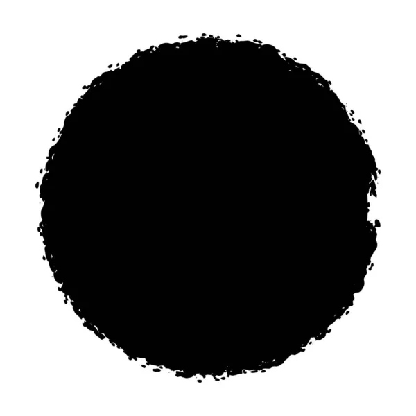 Grunge Circle Blot — Stockvector