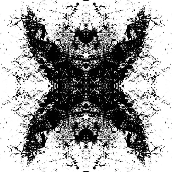 Grunge Symmetriska Mönster — Stock vektor