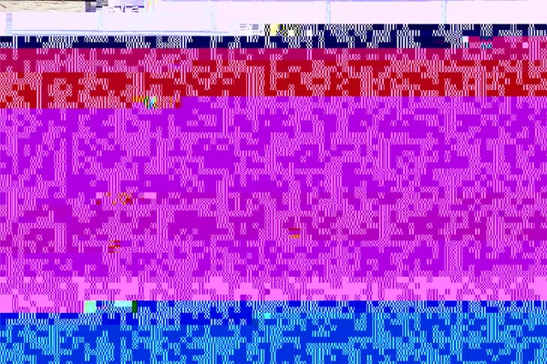Colore sfondo glitch — Vettoriale Stock