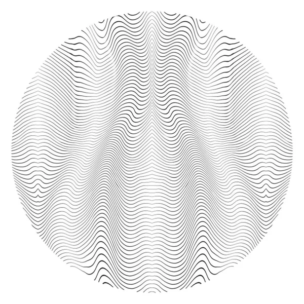 Texture circulaire de détresse — Image vectorielle