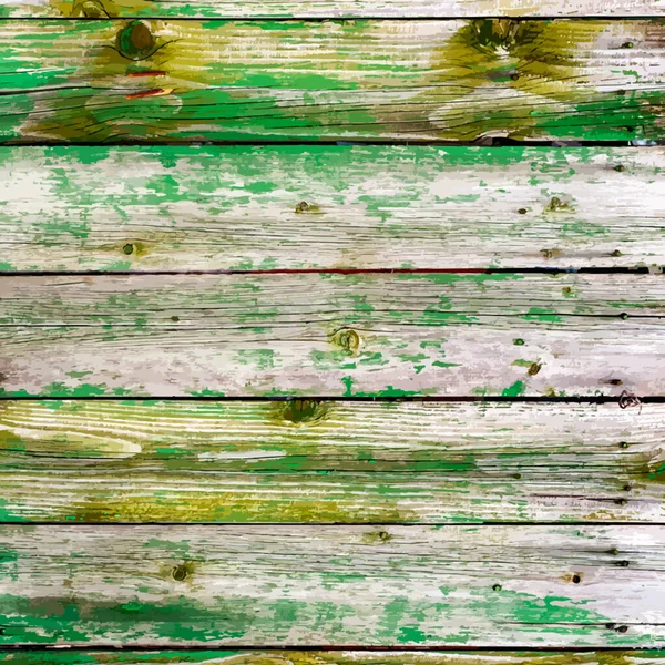 Planches en bois pelées — Image vectorielle