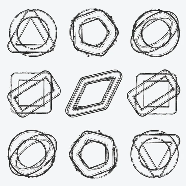 Textura de superposición de angustia — Archivo Imágenes Vectoriales