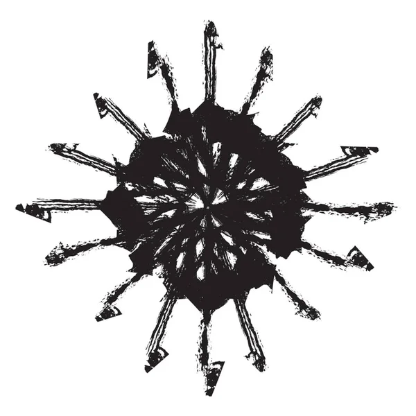 Élément de logo Grunge — Image vectorielle