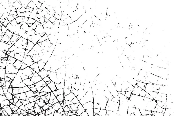 Texture de superposition fissurée — Image vectorielle