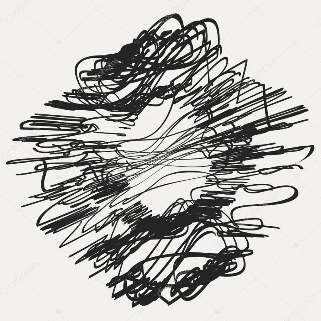 Distressed Circle Stamp Vector Black Color Overlay Textures. Thin And Bold Grunge distress Template background For your design. EPS10 vector.