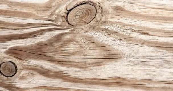 Zoomed Out Drewniane tło — Wideo stockowe