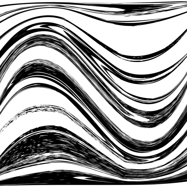 Textura de onda abstracta Horizontal — Vector de stock