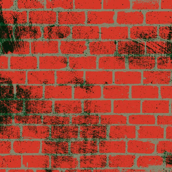 Texture de mur de briques salissant — Image vectorielle