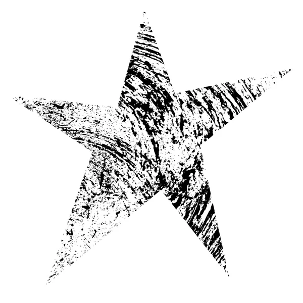 Star grunge original — Vetor de Stock