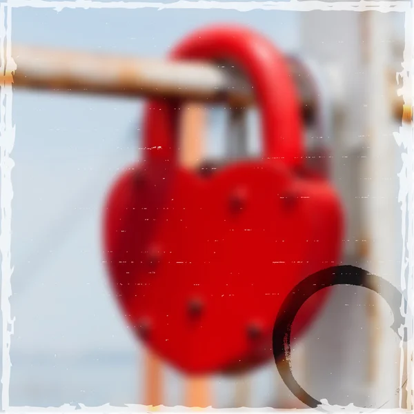 Καρδιά lock — Διανυσματικό Αρχείο
