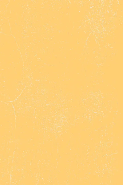 Textura de yeso agrietado amarillo — Vector de stock