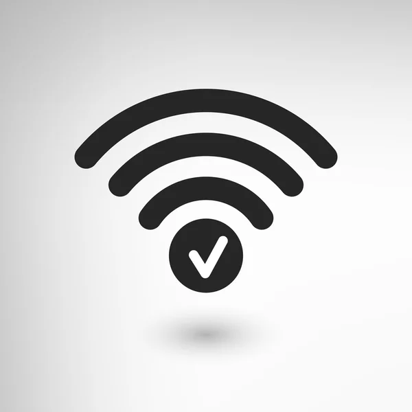 Креативное WiFi-подключение — стоковый вектор