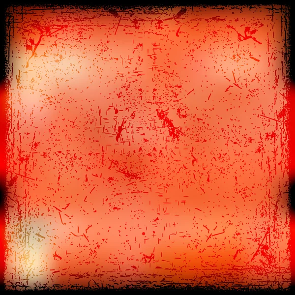 Red Grunge Textur — Stockvektor
