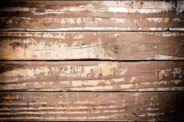 Confine con sfondo in legno — Vettoriale Stock