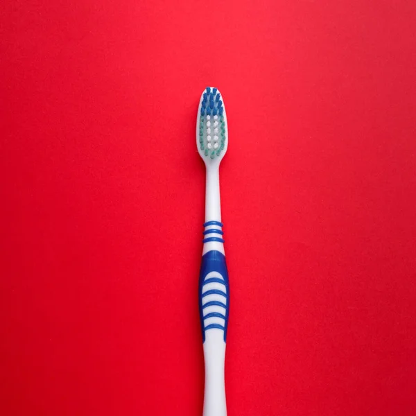 Οδοντόβουρτσα Και Οδοντόκρεμα Κοντά Οδοντιατρική Περίθαλψη — Φωτογραφία Αρχείου