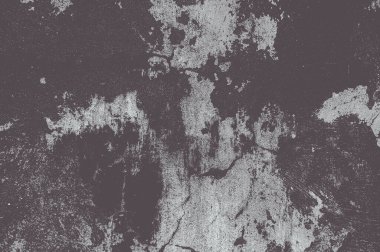 Çatlak ve eski duvar arkaplanı boyası soyulmuş. Tek renkli klasik grunge dokusu