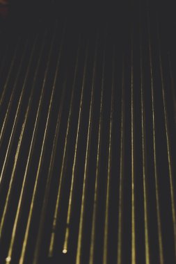 Tasarım için soyut metalik çizgiler.