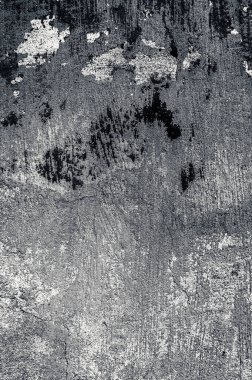 Çatlak ve eski duvar arkaplanı boyası soyulmuş. Tek renkli klasik grunge dokusu