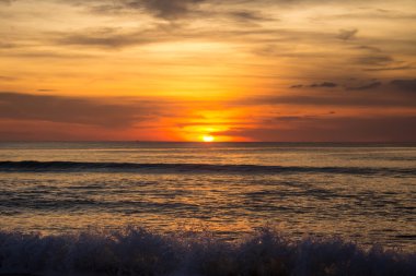 Turuncu günbatımı