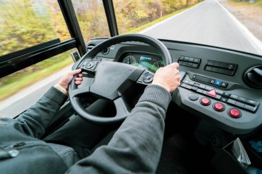 İşte şoför kadınla bir gün.