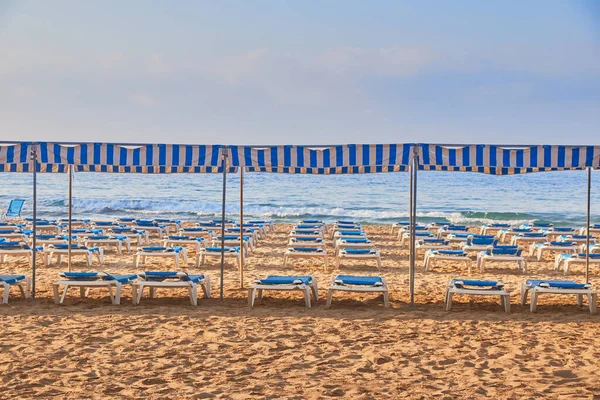 Bilder Kvällsstrand Solig Dag — Stockfoto