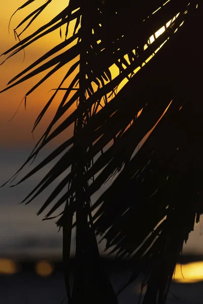 Sunset morning light at Hua Hin beach