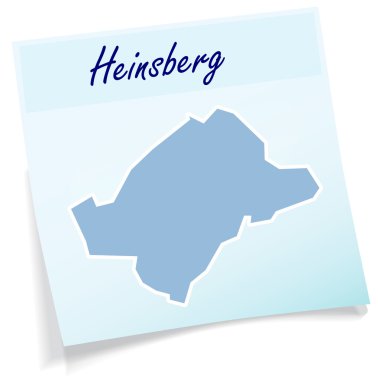 Yapışkan notu olarak Berlin Haritası