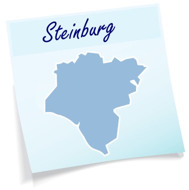 Yapışkan notu olarak da ekleyebilirsiniz steinburg Haritası