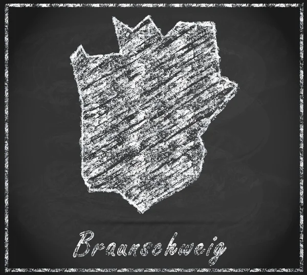 La carte de Braunschweig — Photo