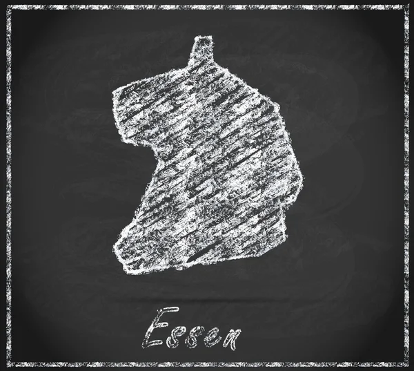 Karte des Essens — Stockfoto