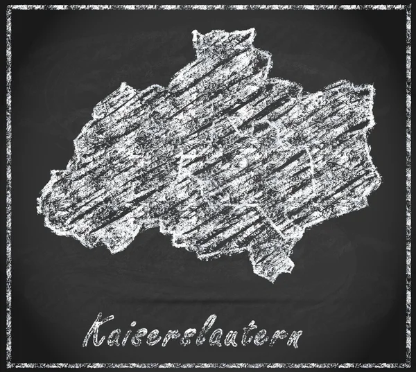 Map of kaiserlautern — Stock Photo, Image