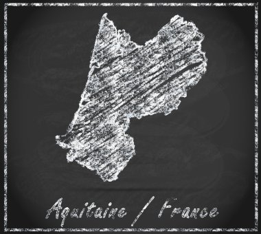 aquitaine Haritası