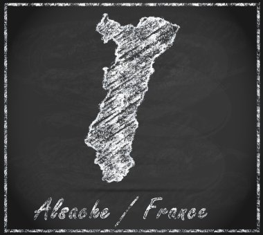 alsace Haritası