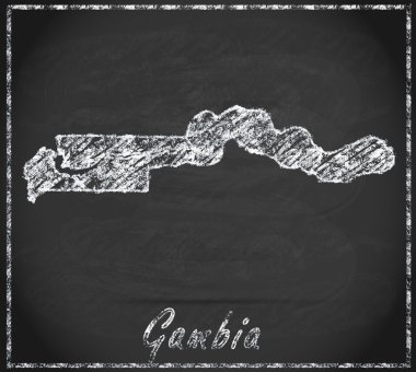 Gambiya Haritası