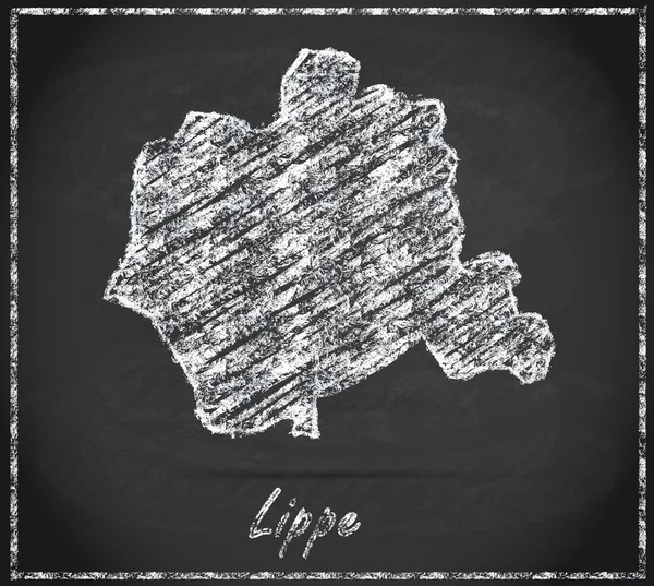 La carte de Lippe — Photo