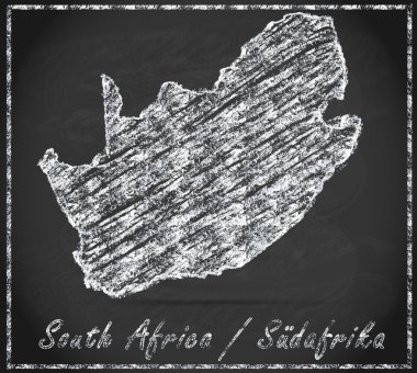 Güney Afrika haritası