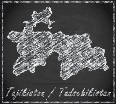 Tacikistan Haritası