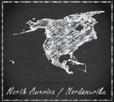Kuzey Amerika Haritası