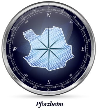 Pforzheim Haritası