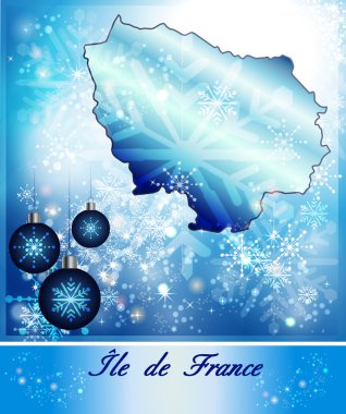 Ile-de-France Haritası