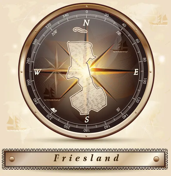 friesland Haritası