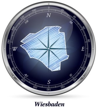 wiesbaden Haritası