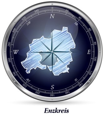Enzkreis Haritası