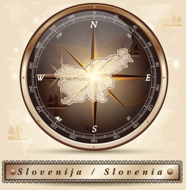 Slovenya Haritası