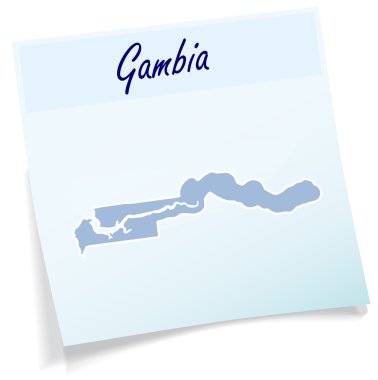 Gambiya Haritası
