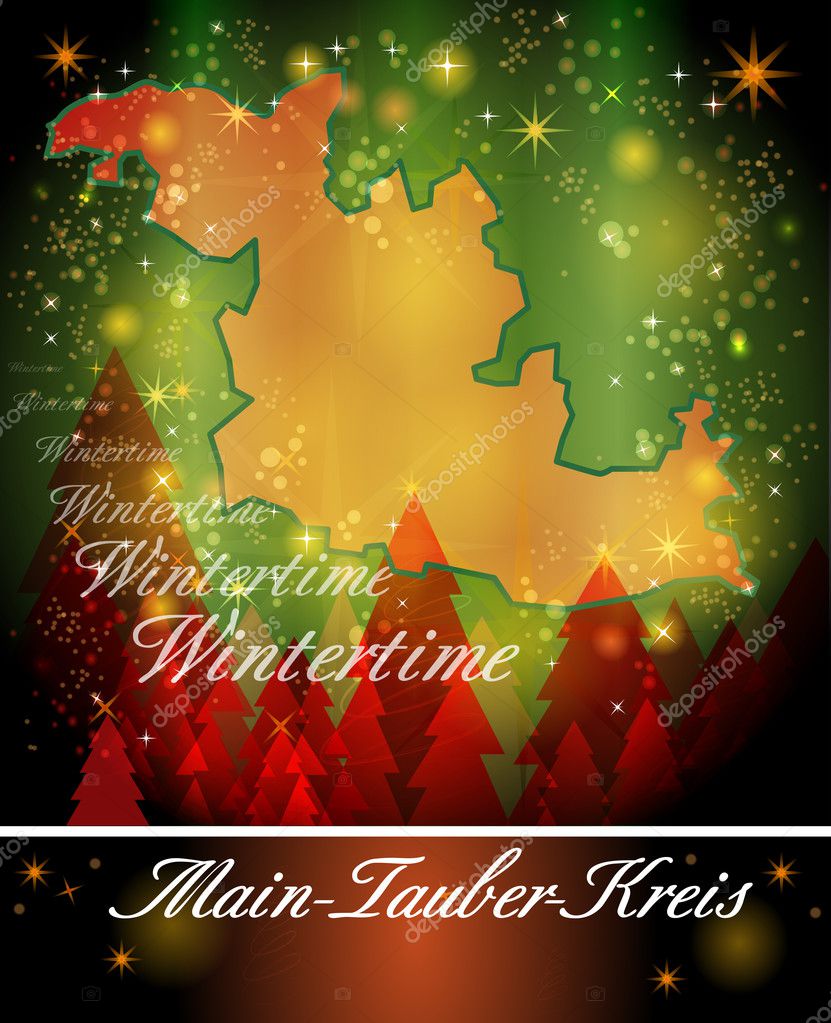 Mapa de MainTauberKreis 2024