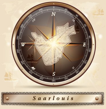 Saarlouis Haritası