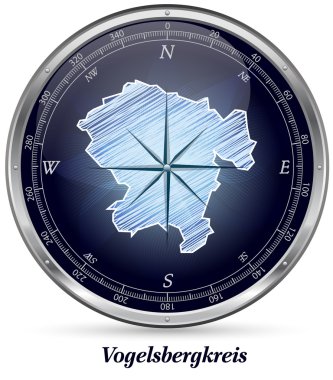 Vogelsbergkreis Haritası