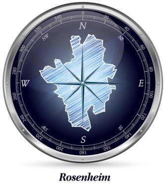 rosenheim Haritası