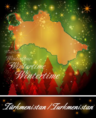 Türkmenistan Haritası